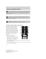 Предварительный просмотр 142 страницы Mercury 2004 Monterey Owner'S Manual