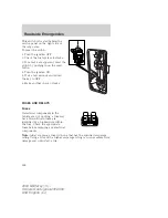 Предварительный просмотр 182 страницы Mercury 2004 Monterey Owner'S Manual