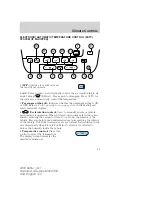 Предварительный просмотр 26 страницы Mercury 2004 Sable Owner'S Manual