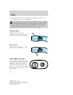 Предварительный просмотр 31 страницы Mercury 2004 Sable Owner'S Manual