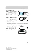 Предварительный просмотр 46 страницы Mercury 2004 Sable Owner'S Manual