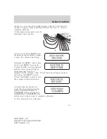 Предварительный просмотр 62 страницы Mercury 2004 Sable Owner'S Manual