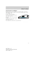 Предварительный просмотр 72 страницы Mercury 2004 Sable Owner'S Manual