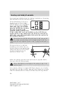 Предварительный просмотр 127 страницы Mercury 2004 Sable Owner'S Manual