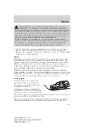 Предварительный просмотр 211 страницы Mercury 2005 Mercury Mariner Owner'S Manual