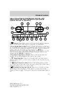 Предварительный просмотр 36 страницы Mercury 2005 Monterey Owner'S Manual