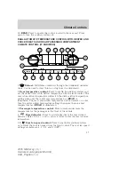 Предварительный просмотр 38 страницы Mercury 2005 Monterey Owner'S Manual