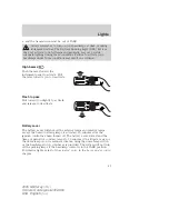 Предварительный просмотр 44 страницы Mercury 2005 Monterey Owner'S Manual