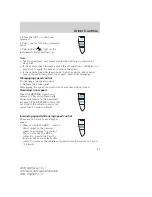 Предварительный просмотр 70 страницы Mercury 2005 Monterey Owner'S Manual