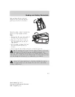 Предварительный просмотр 118 страницы Mercury 2005 Monterey Owner'S Manual