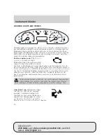 Предварительный просмотр 10 страницы Mercury 2005 Sable Owner'S Manual