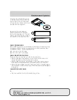 Предварительный просмотр 21 страницы Mercury 2005 Sable Owner'S Manual