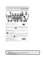 Предварительный просмотр 25 страницы Mercury 2005 Sable Owner'S Manual