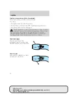 Предварительный просмотр 30 страницы Mercury 2005 Sable Owner'S Manual