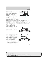 Предварительный просмотр 41 страницы Mercury 2005 Sable Owner'S Manual