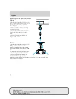 Предварительный просмотр 42 страницы Mercury 2005 Sable Owner'S Manual