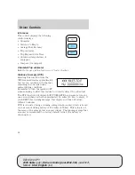 Предварительный просмотр 58 страницы Mercury 2005 Sable Owner'S Manual