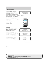 Предварительный просмотр 62 страницы Mercury 2005 Sable Owner'S Manual