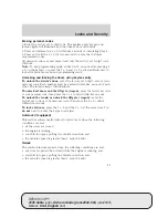 Предварительный просмотр 81 страницы Mercury 2005 Sable Owner'S Manual