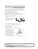 Предварительный просмотр 119 страницы Mercury 2005 Sable Owner'S Manual