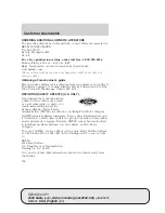 Предварительный просмотр 196 страницы Mercury 2005 Sable Owner'S Manual