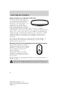 Предварительный просмотр 68 страницы Mercury 2005 Owner'S Manual