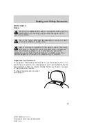 Preview for 82 page of Mercury 2006 Mariner Owner'S Manual