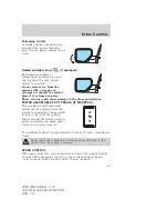 Preview for 67 page of Mercury 2006 Mountaineer Owner'S Manual