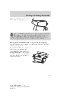 Preview for 131 page of Mercury 2006 Mountaineer Owner'S Manual