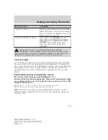 Preview for 149 page of Mercury 2006 Mountaineer Owner'S Manual