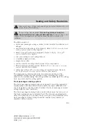 Preview for 155 page of Mercury 2006 Mountaineer Owner'S Manual