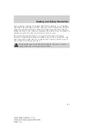 Preview for 179 page of Mercury 2006 Mountaineer Owner'S Manual