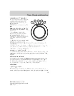 Preview for 191 page of Mercury 2006 Mountaineer Owner'S Manual