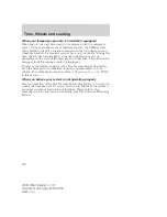 Preview for 198 page of Mercury 2006 Mountaineer Owner'S Manual