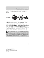 Preview for 203 page of Mercury 2006 Mountaineer Owner'S Manual