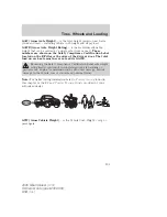 Preview for 205 page of Mercury 2006 Mountaineer Owner'S Manual