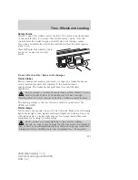 Preview for 213 page of Mercury 2006 Mountaineer Owner'S Manual