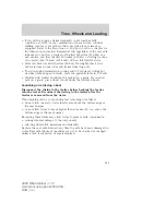 Preview for 215 page of Mercury 2006 Mountaineer Owner'S Manual