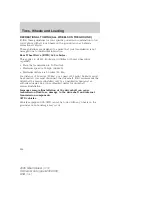 Preview for 216 page of Mercury 2006 Mountaineer Owner'S Manual