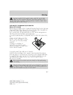 Preview for 227 page of Mercury 2006 Mountaineer Owner'S Manual