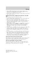 Preview for 237 page of Mercury 2006 Mountaineer Owner'S Manual