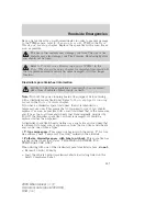 Preview for 257 page of Mercury 2006 Mountaineer Owner'S Manual