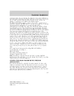 Preview for 277 page of Mercury 2006 Mountaineer Owner'S Manual