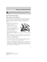 Preview for 124 page of Mercury 2007 Mariner Owner'S Manual