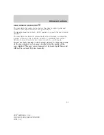 Preview for 51 page of Mercury 2007 Montego Owner'S Manual