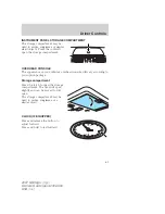 Preview for 63 page of Mercury 2007 Montego Owner'S Manual