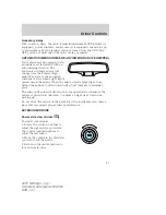 Preview for 67 page of Mercury 2007 Montego Owner'S Manual