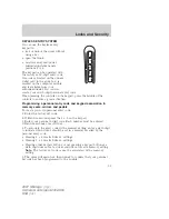 Preview for 99 page of Mercury 2007 Montego Owner'S Manual