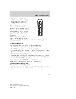 Preview for 105 page of Mercury 2007 Montego Owner'S Manual