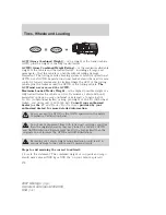 Preview for 172 page of Mercury 2007 Montego Owner'S Manual